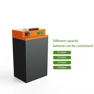 Cina Lifepo4 batteria al litio per moto elettrica Slimline 60v 20ah 40ah 200ah 3000W in vendita