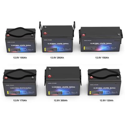 China Lifepo4 Lithium RV Battery 100ah 12v 1280WH With BMS for sale