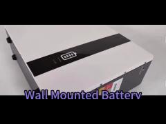 Home lifepo4 energy storage dod up to 80% solar 10kwh 20kwh 51.2v wall mounted storage battery