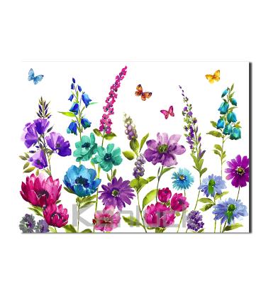 China Beautiful Modern Modern Wall Art Canvas Painting of Flower Items for sale