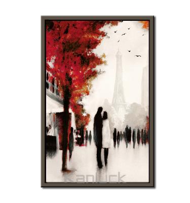 China Modern Wanderer Framed Painting Print On Canvas for sale