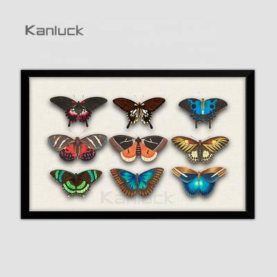 China Beautiful Modern Butterfly Customized Art Giclee Printed on Art Paper for sale