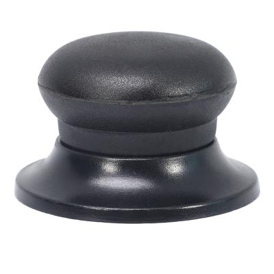 China Viable Durable Replacement Lid Knob Round Heat Resistant Black Knob Lid Pot Lid Knobs For Cook for sale