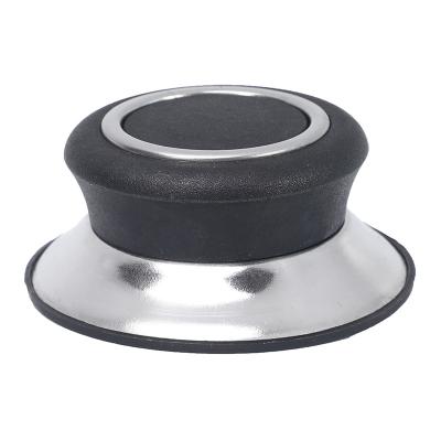 China Sustainable Universal Removable Cookware Accessories Combines Heat Resistant Black Knob Pot Lid Knobs for sale