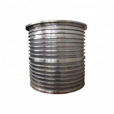 China SS201 Stainless Steel Sieve Pressure Basket Screen Drum For Paper Machine for sale