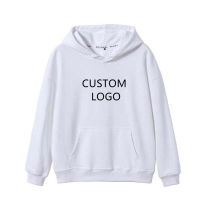 China high quality custom 320g Anti-wrinkle 85% combed cotton drop shoulder loose sweatshirt with hood men hoodies for sale