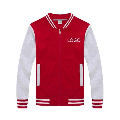 China 400g polyester Anti-wrinkle fashion youth men hoodies baseball sweater hoodies cotton custom stand collar for sale