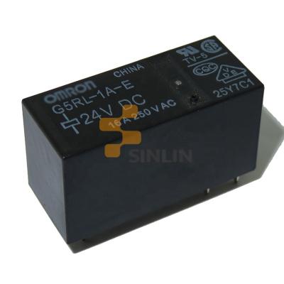 China G5RL-1A-E-DC24V G5RL-1A-E-24VDC G5RL-1A-E-24V RELAY GEN PURPOSE SPST 16A 24V G5RL-1A-E-DC24V for sale