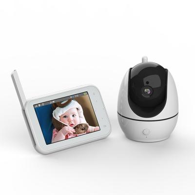 China Music Player Camera For Baby 4.5 Inch LCD Display Digital 2.4Ghz 1080P HD Detection Crying Baby Monitor for sale