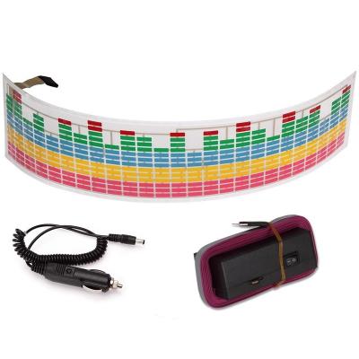 China Car Sound Music Activated Light Car Sticker Equalizer Glow Flash Multi Color for sale