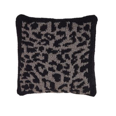 China Factory wholesale fast ship good quality soft fluffy 100% polyester bed sofa leopard pillow anti dust mite covers sets for customization for sale