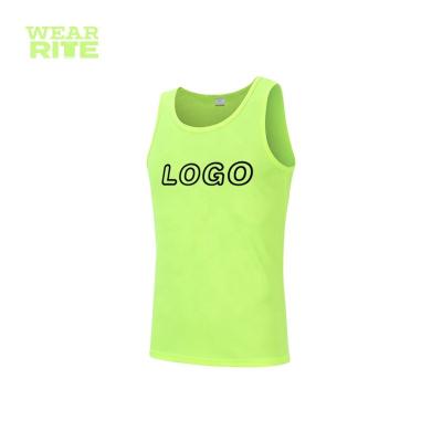 China Wholesale Fashion 100% Polyester Anti-pilling Dry Fit Tank Top for sale