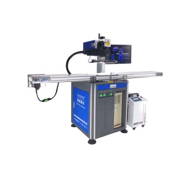 China China Supplier VISION SYSTEM Cheap CCD Vision POS Business Card Mark Printing Blue Light Ultraviolet UV Laser Engraving Machine for sale