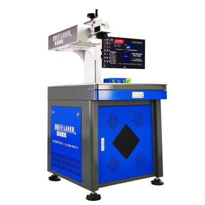 China Optional 20W 30w 50w 100w Fiber Laser Marking Machine Water Cooled Laser Etching Machine With Rotating Axis X/Y Platform for sale