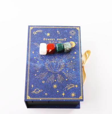 China Europe Wholesale 12 Constellation Birthstone Zodiac Sign Birthday Gift Set Healing Crystal Stone Horoscope - - Cancer for sale