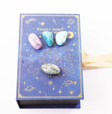 China Europe Wholesale 12 Constellation Birthstone Zodiac Sign Birthday Gift Set Healing Crystal Stone Horoscope - - Virgo for sale