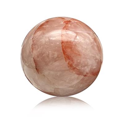 China Wholesale Red Multi-Inclusions Crystal Sphere High Polished Crystal Stone Ball from Europe for sale