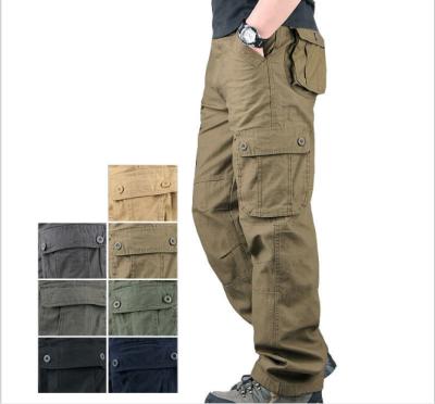 China Anti-Static Organic Cotton Pants Mens Cargo Pants 6 Pocket Cargo Pants for sale