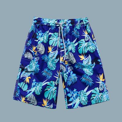 China Sustainable Men's Beach Shorts Board Pants Quick Dry Casual Knee Length Large Size Summer Loose Shorts Men's Shorts Big Tide for sale