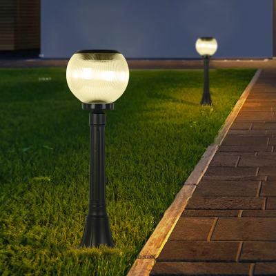 China Garden Solar Powered Ip65 Waterproof Lamp Outdoor Decorative Lawn Solar Garden Spike Bollard Light for sale