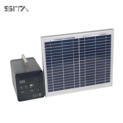 China Outdoor Wholesale Solar Power System Solar Panel To Charge Power Bank With LCD Screen for sale