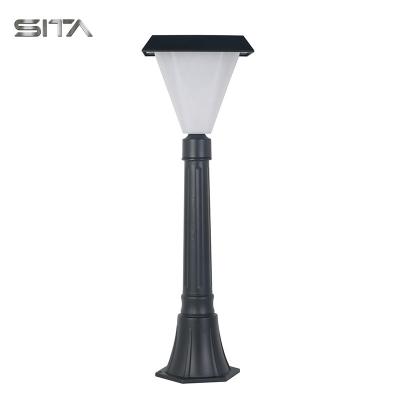 China Garden Home Camping Outdoor Solar Lighting Solar Garden Pillar Light With Remote Control for sale