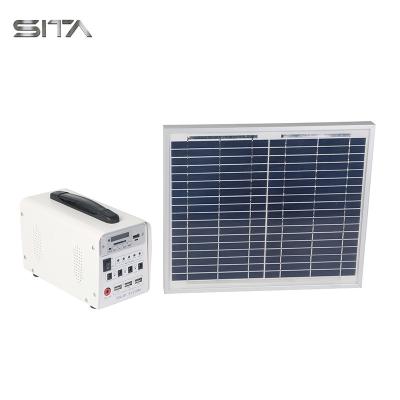 China Manufacturer Portable Power Station 50W Portable Power System With Solar Energy Input SAT-WH030W for sale