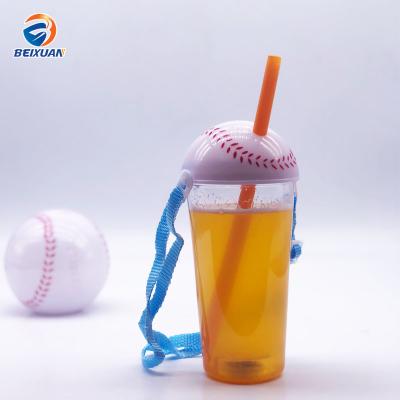 China Convenient Gift 500ML PET Juice Bottle Football Shape Plastic Students Carry for sale