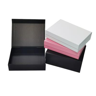 China Custom High Quality Luxury Wholesale Recyclable Logo Packaging Box Folding Gift Box With Ribbon for sale