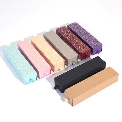 China 2021 Wholesale Recycled Materials Slide Match Drawer Jewelry Box Cardboard Paper Gift Jewelry Packaging Box for sale