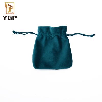 China Jewelry Packing Custom Band Mouth Blessing Bag Brocade Jewelry Storage Velvet Pouch Jewelry Packaging for sale