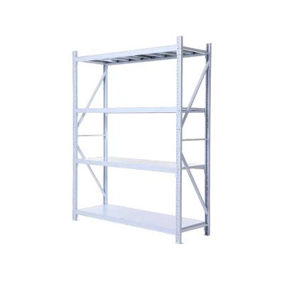 China High Quality Corrosion Protection Metal Multi-Layer Bracket Medium Duty Panel Shelves Warehouse Storage Shelf Desk for sale