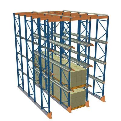 China Peterack Corrosion Protection By Rack Drive In Racking System By Goods Buries High Space Utilization Rate Shelf for sale