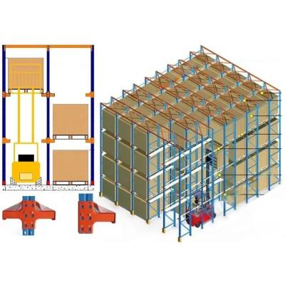 China Corrosion Protection Peterack Customized Industrial Warehouse Rack Heavy Duty Storage By Racking for sale