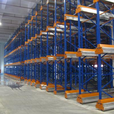 China Corrosion Protection Industrial Powerful Shuttle Rack Shelves Rack Shelving Industrial Warehouse Shelf Racking for sale