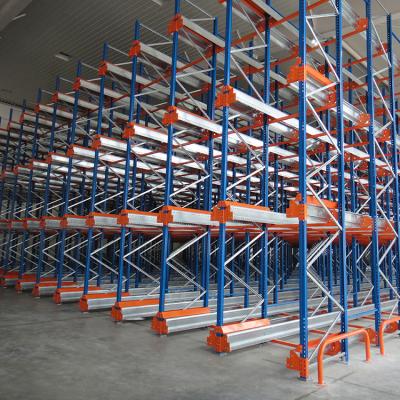 China Adjustable Corrosion Protection Industrial Warehouse Racks Powerful Storage Steel Shelf Shuttle Rack for sale