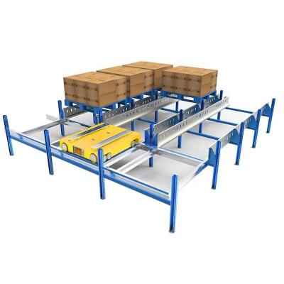 China High Corrosion Protection Peterack Shuttle Rack Warehouse Shelving Shelving Intelligent Intelligent Intensive Shelving System for sale