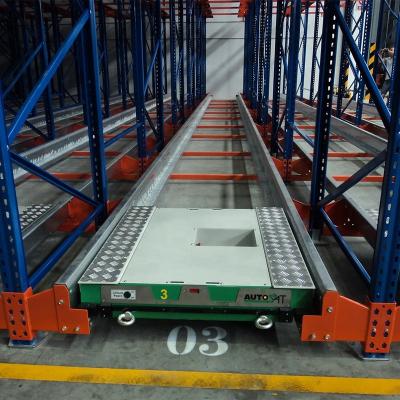 China Corrosion Protection Peterack Warehouse Rack Storage Shelf Racking System Shuttle Car Rack for sale