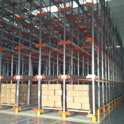 China Corrosion Protection Peterack Heavy Duty Pallet Rack Robot Pallet Shuttle Radio Shelving Racking for sale