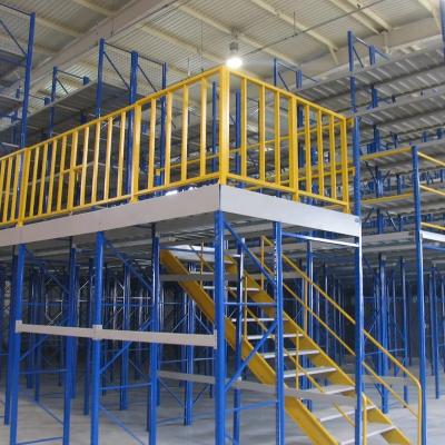 China Heavy Duty Multi Tier Mezzanine Rack Corrosion Protection Peterack Steel Racking Brackets for sale