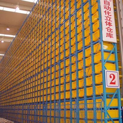 China AS/RS Automatic Shelving System Rack Storage Corrosion Protection Technology Automatic Storage Shelving System for sale