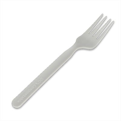 China Environmental Disposable Degradable Disposable Fork Wholesales Plastic Cutlery for sale