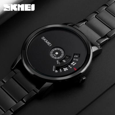 China The skmei chronograph 1260 3 stainless steel atmosphere water resistant quartz watch wholesale price luxury quartz watch for sale