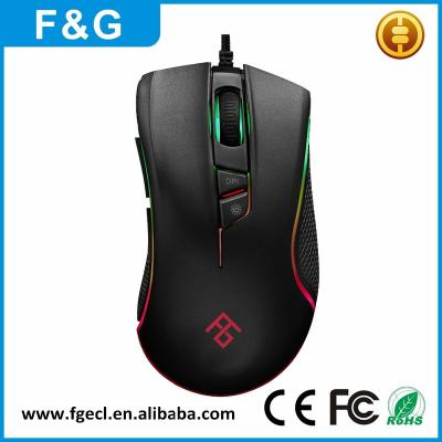 China Best Selling Gaming Mouse 5000DPI USB Cable Mouse With 7D Optical Mouse Color Changing Computer Mouse for sale