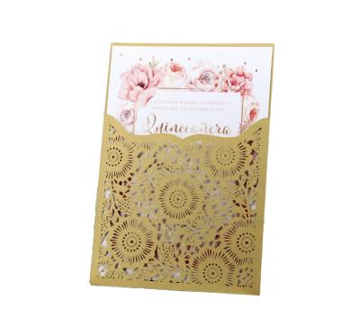 China Europe Wedding Card Invitation Card Luxury Wedding Card Invitation for sale