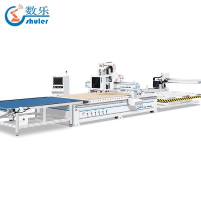 China Hotels 9KW ATC Spindle And 8 Tool Labels Processing Center Automatic CNC Router Woodworking Machinery for sale