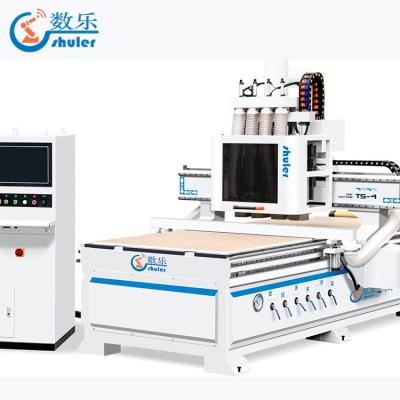 China 3d hotels cnc woodworking machinery price cnc wood router 1325 for door making for sale