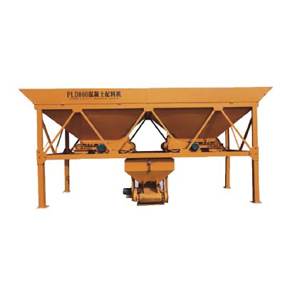 China PLD Series Portable Concrete Batch Plant With 48m3/H Productivity for sale