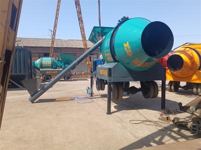 China JZM1200 Máquina de mistura de betão redonda com colchão fixo Capacidade de saída 1200L à venda