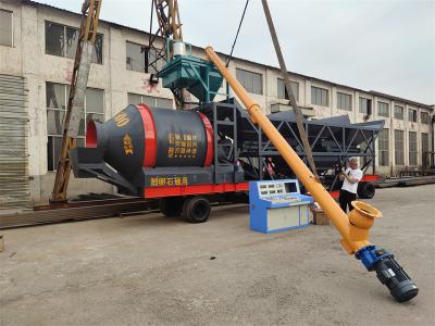 China JZM750 Mobile Two Bin Rapid Concrete Mixing Plant Machine 750L for sale